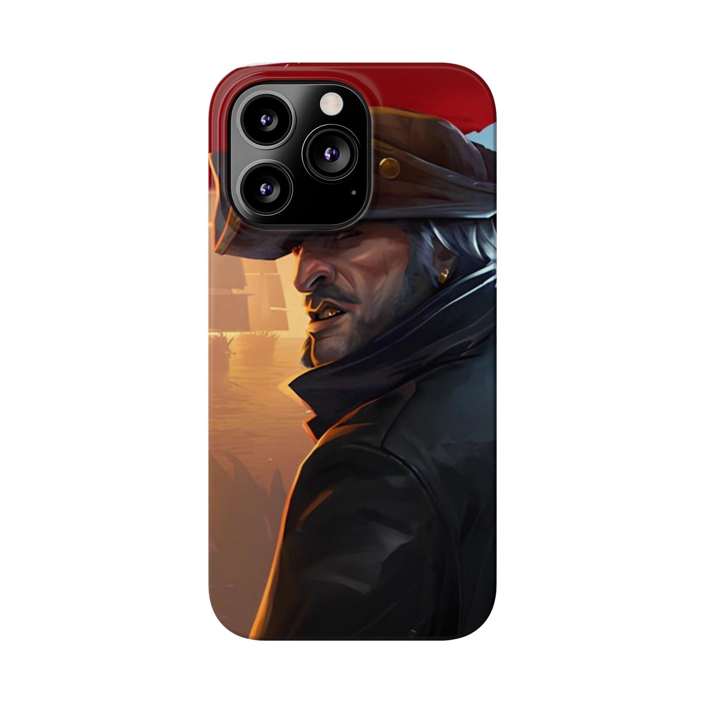 Windrose Captain iPhone Case