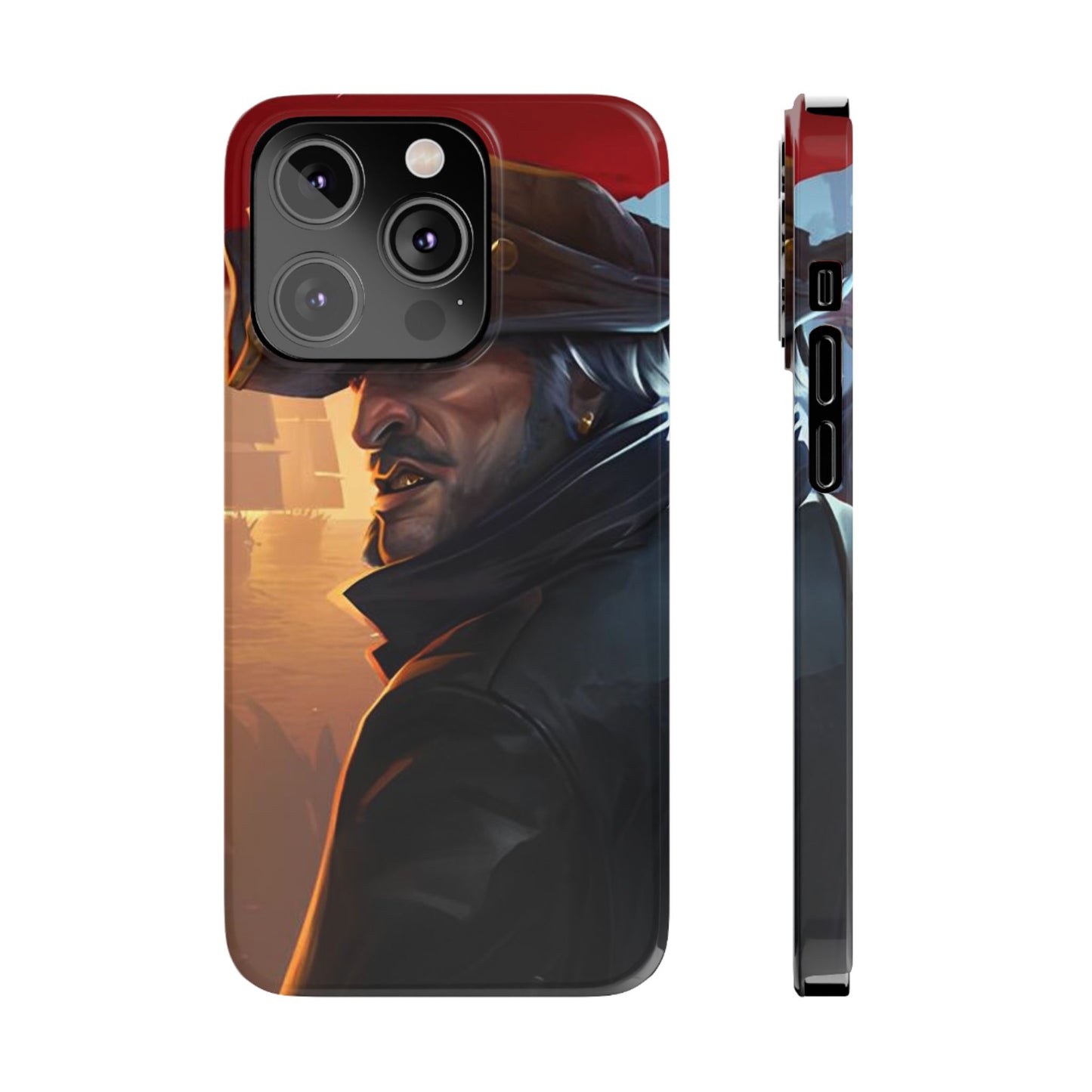 Windrose Captain iPhone Case