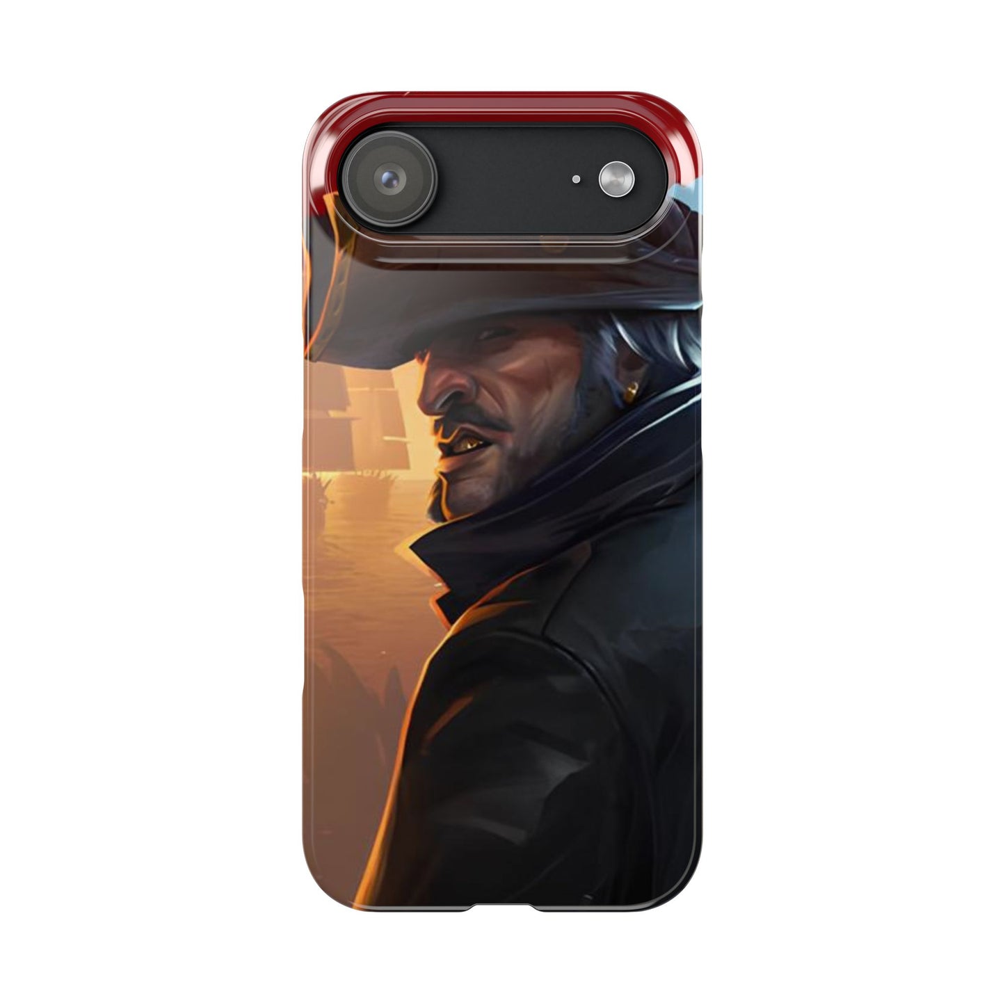Windrose Captain iPhone Case