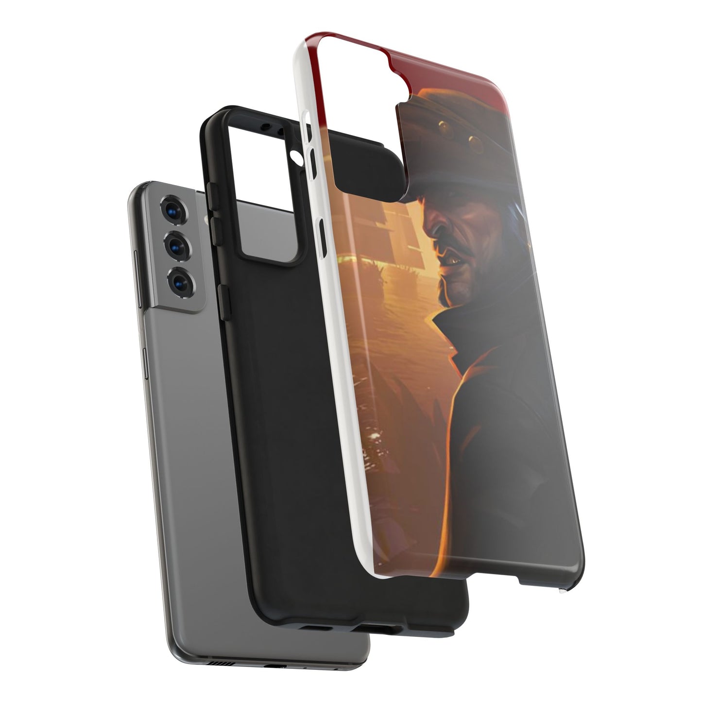 Windrose Captain Samsung Phone Case
