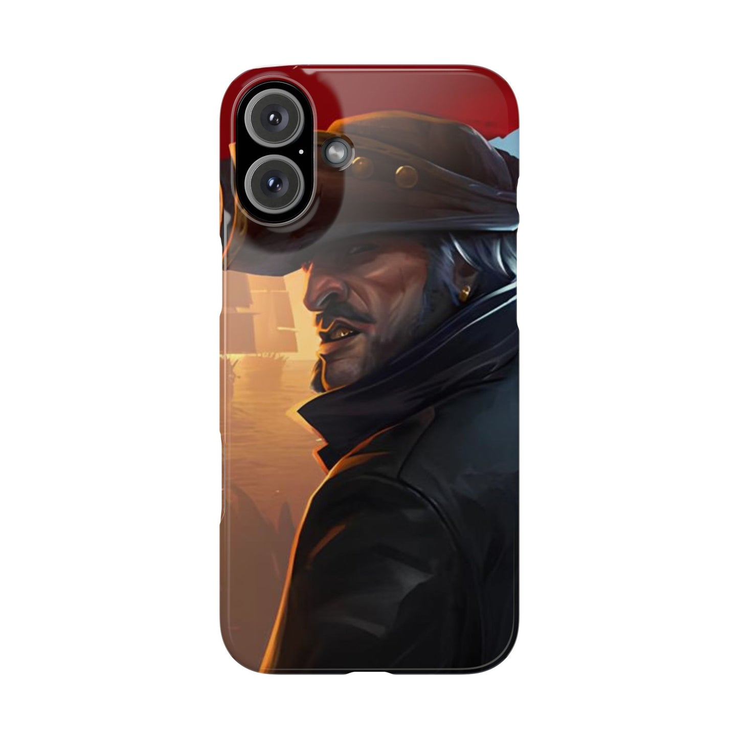 Windrose Captain iPhone Case