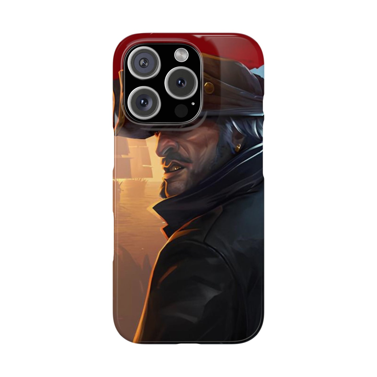 Windrose Captain iPhone Case