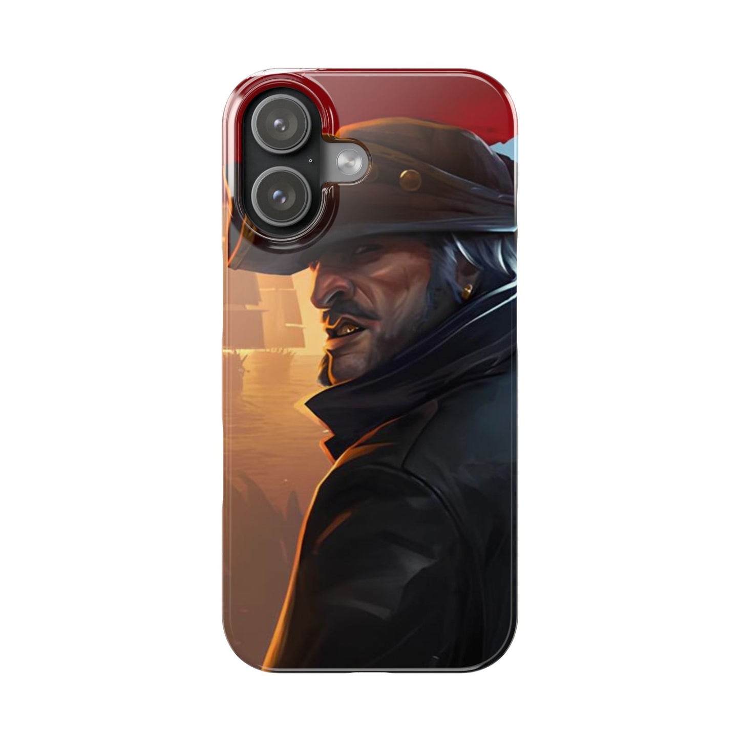 Windrose Captain iPhone Case