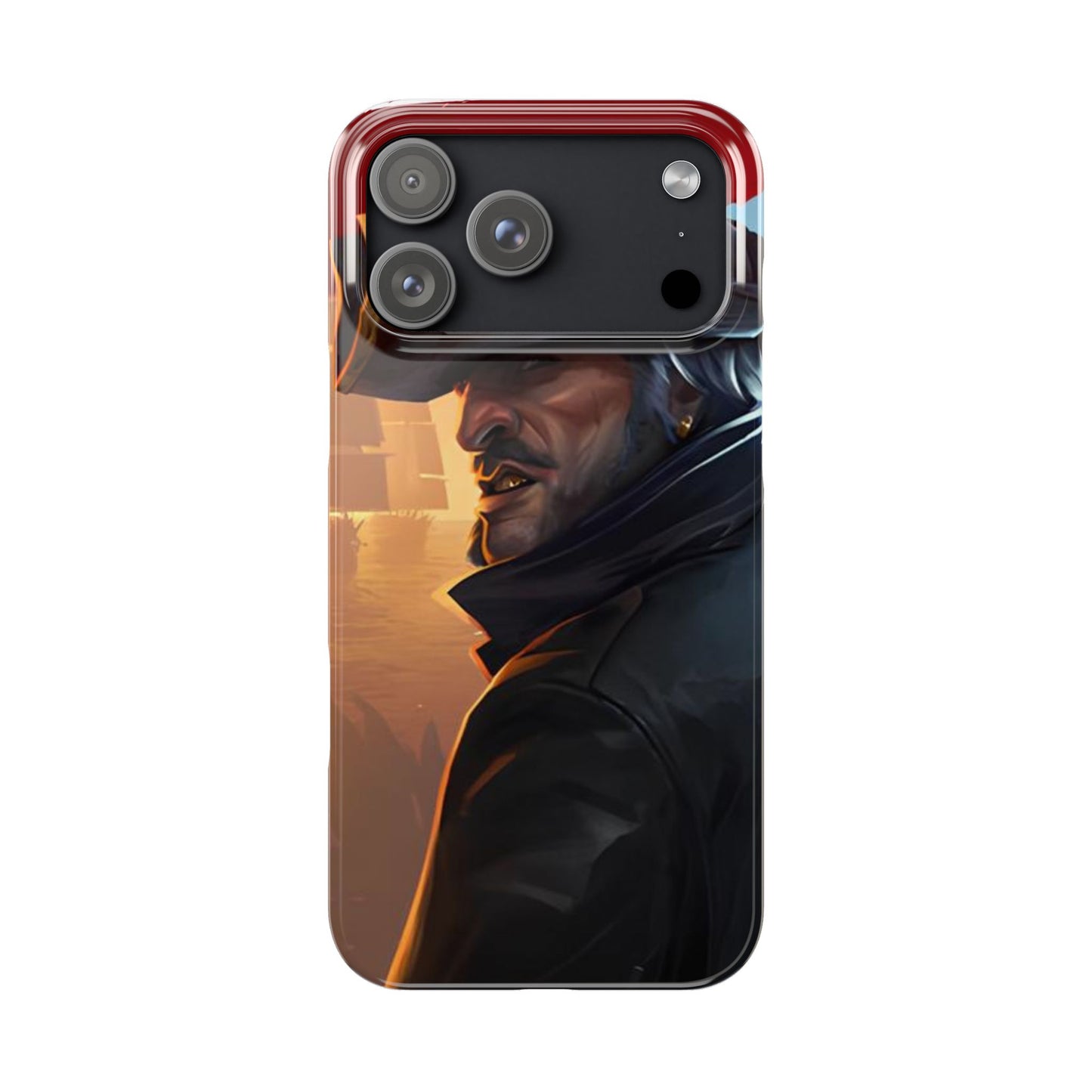 Windrose Captain iPhone Case