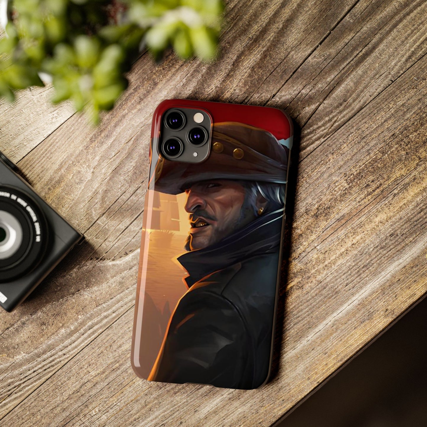 Windrose Captain iPhone Case