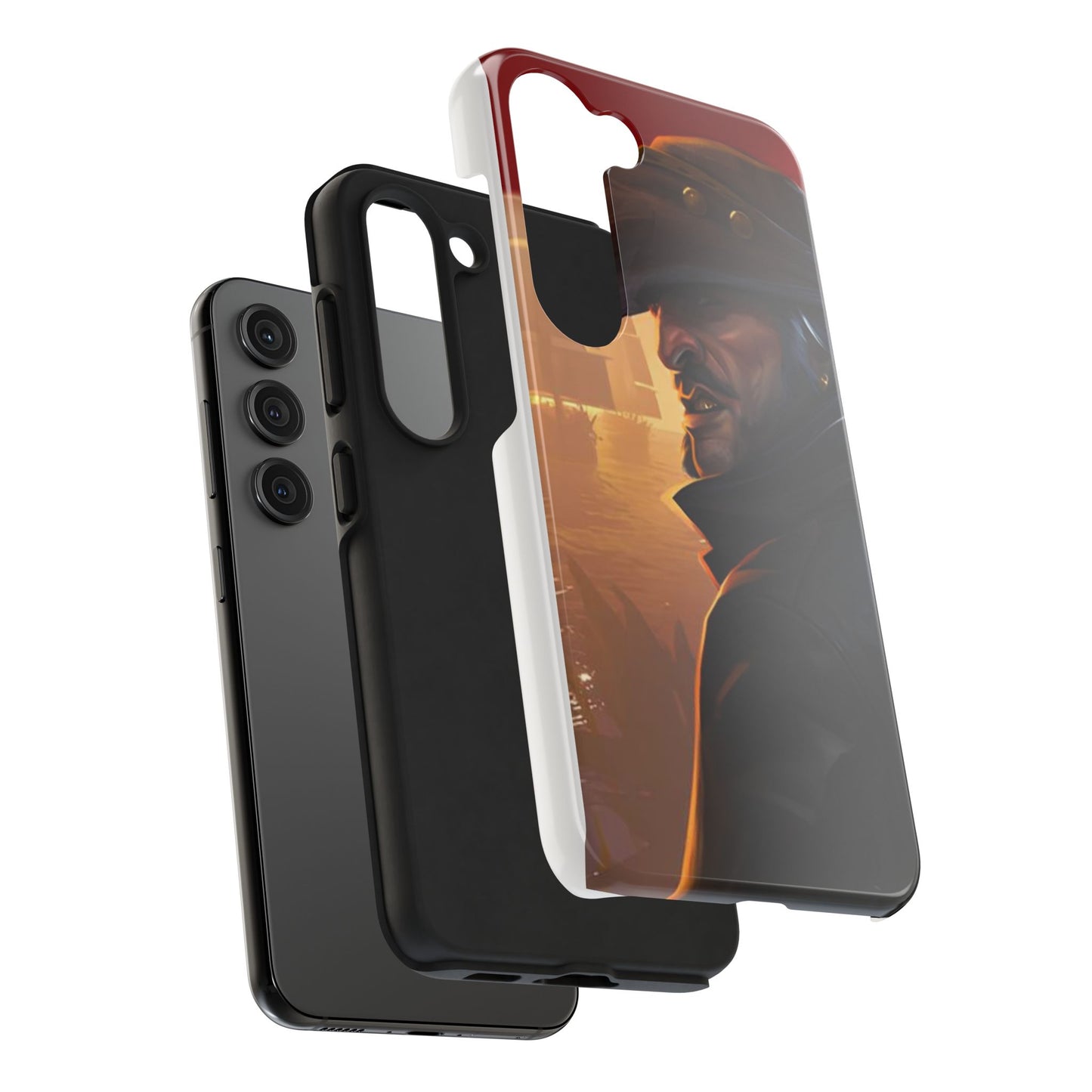 Windrose Captain Samsung Phone Case