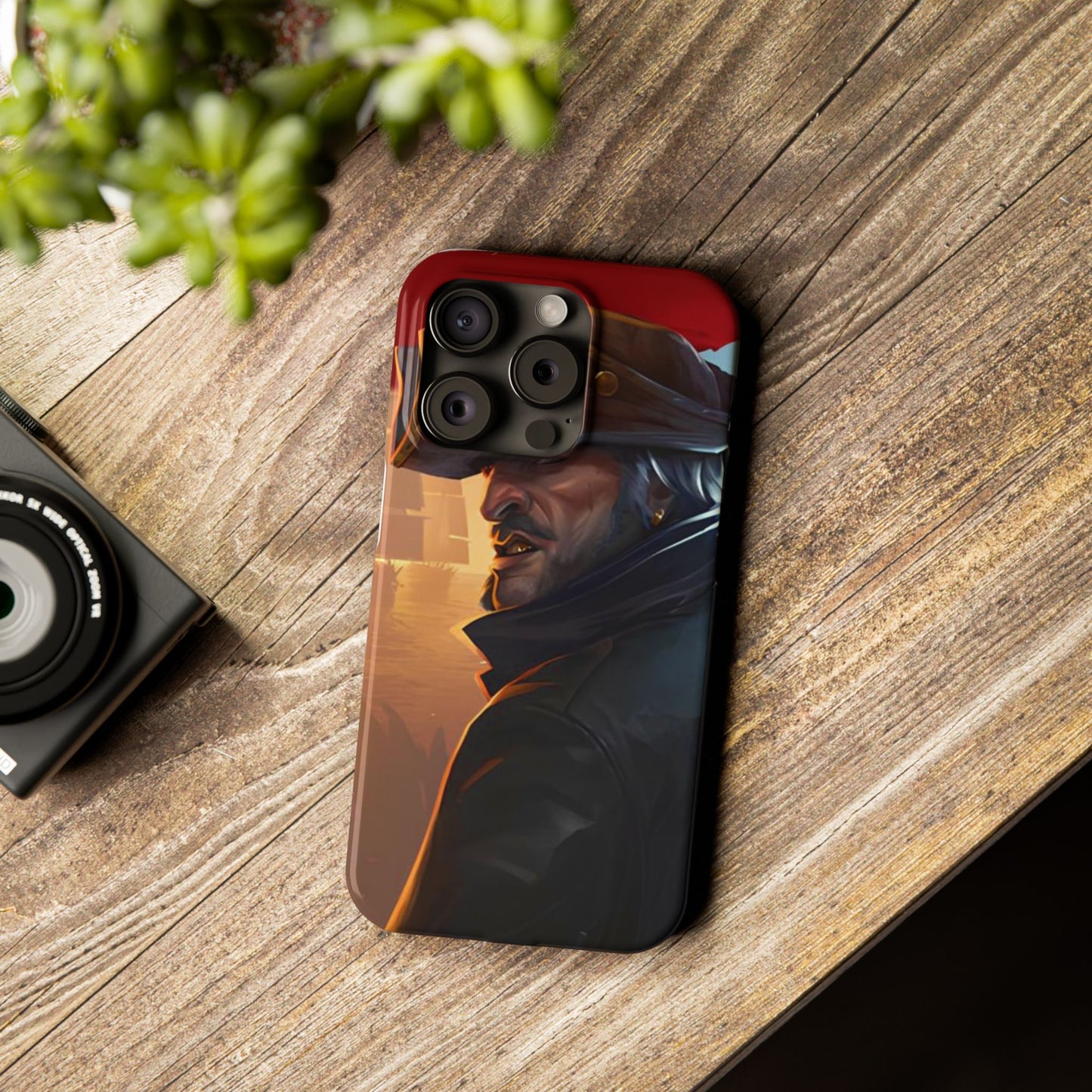Windrose Captain iPhone Case