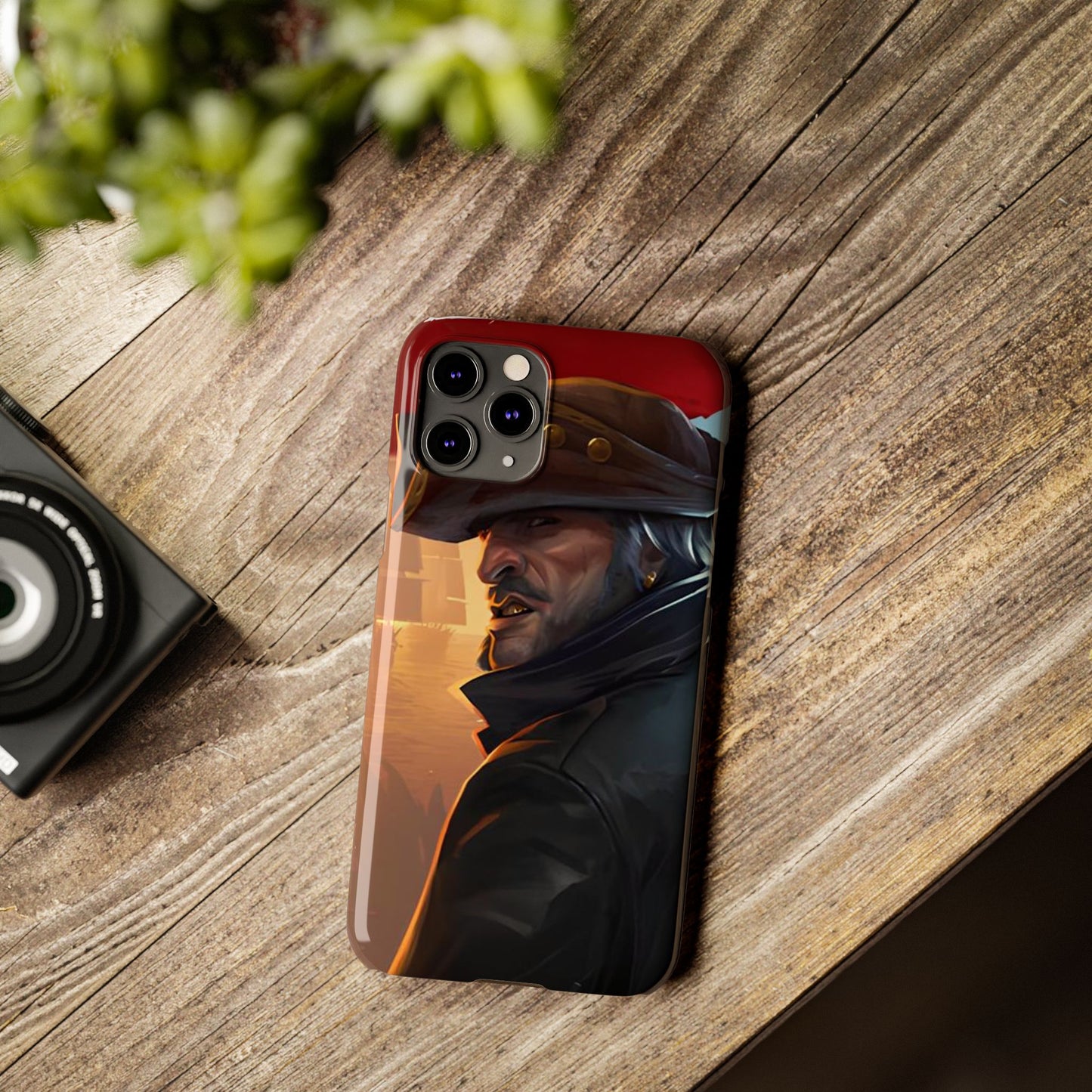 Windrose Captain iPhone Case
