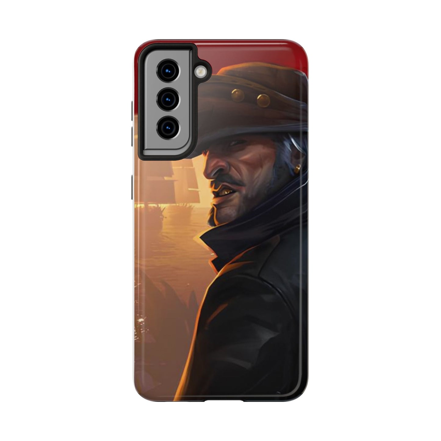Windrose Captain Samsung Phone Case