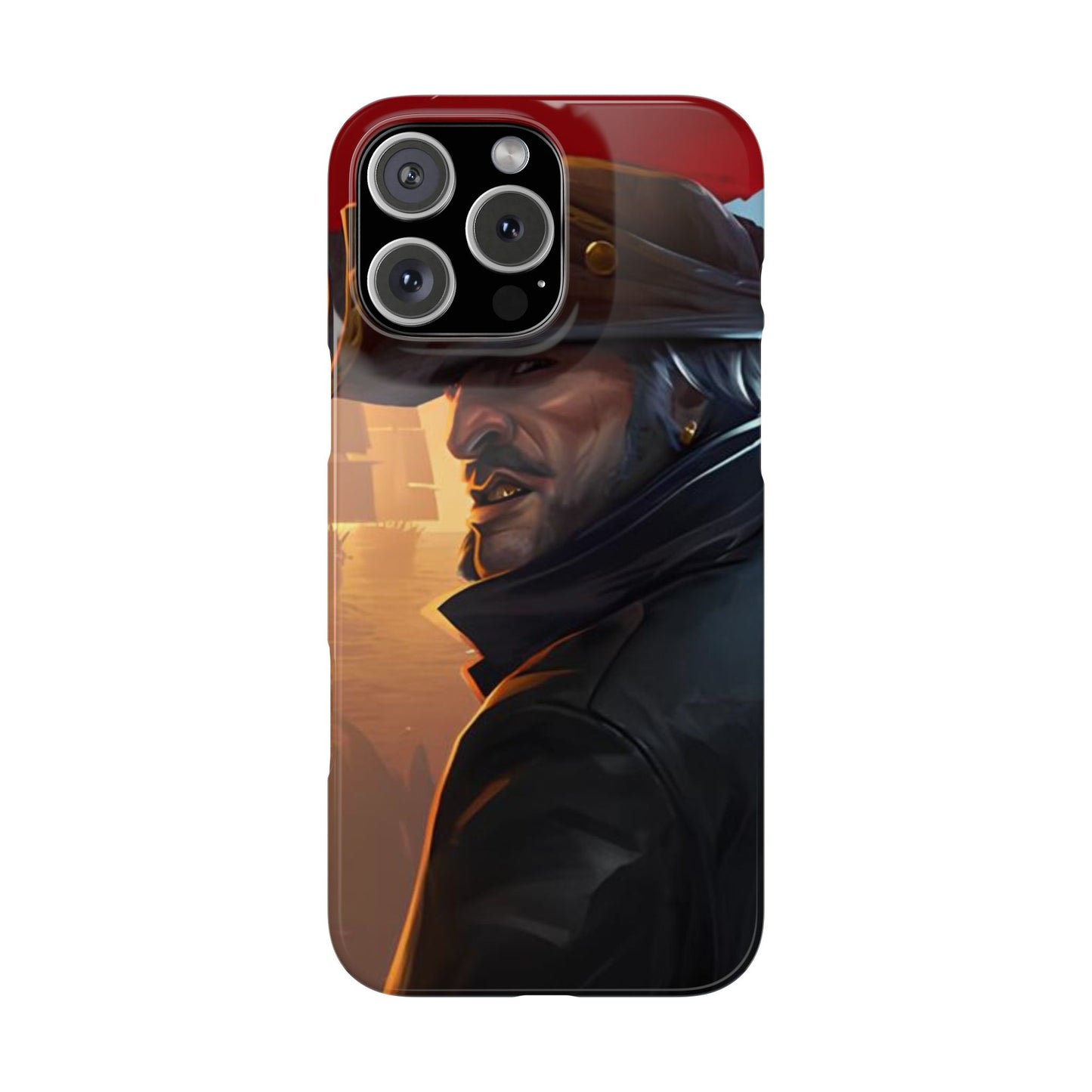 Windrose Captain iPhone Case