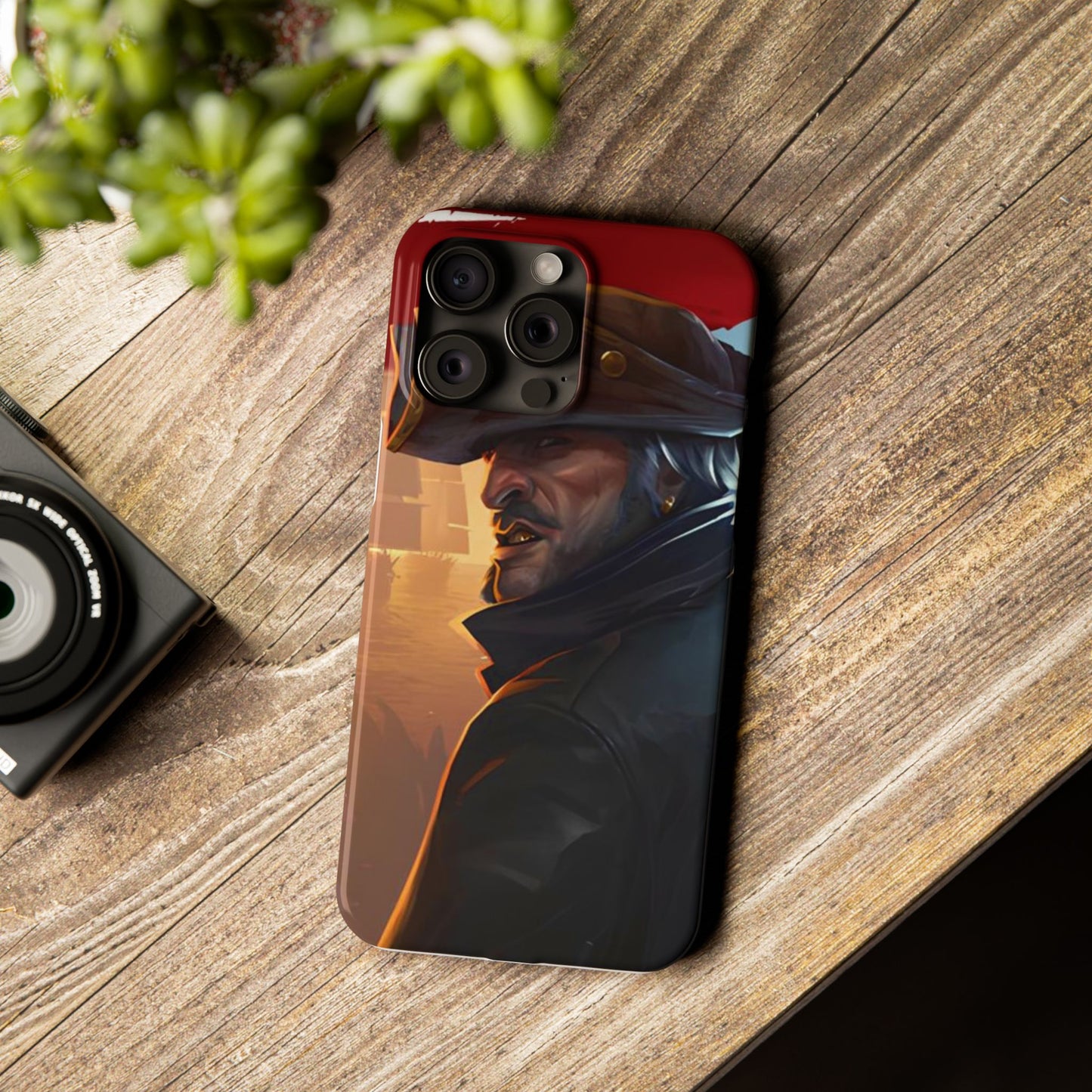 Windrose Captain iPhone Case