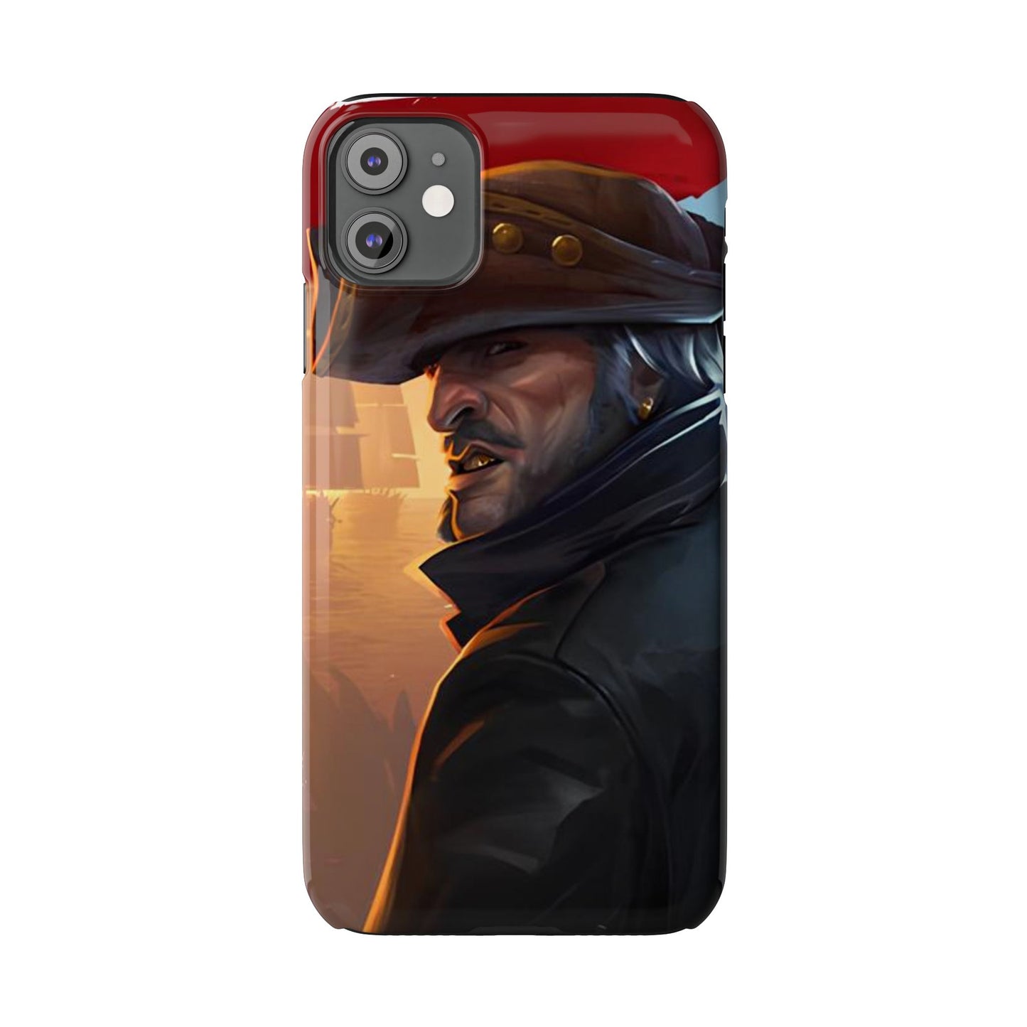 Windrose Captain iPhone Case