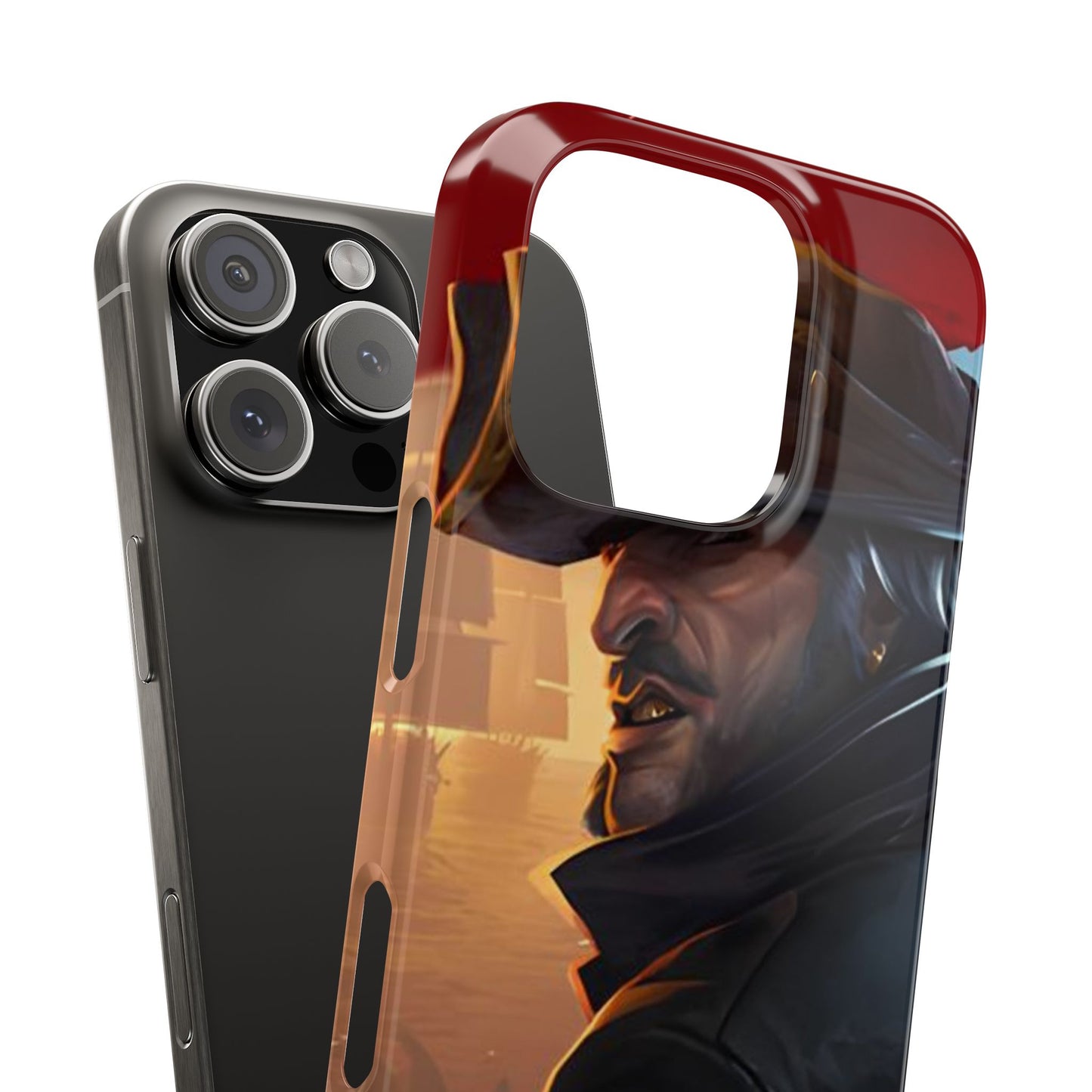 Windrose Captain iPhone Case
