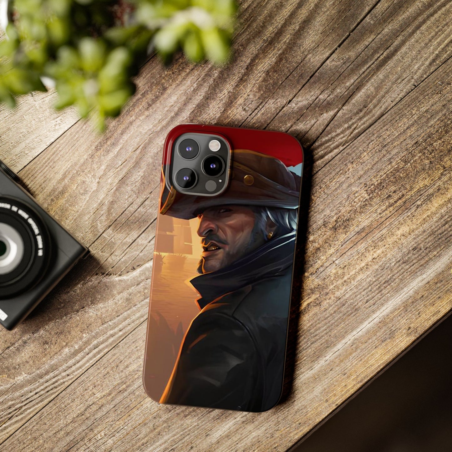 Windrose Captain iPhone Case